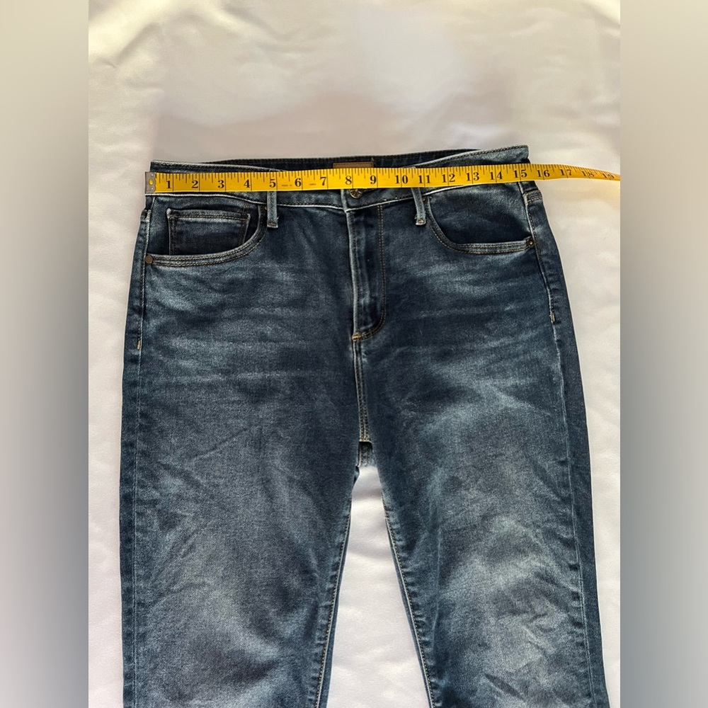Driftwood Roxy Kick Flare High-Rise Ankle Jeans - Picture 7 of 12
